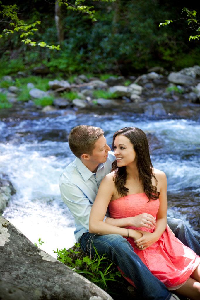 riverside engagement pictures