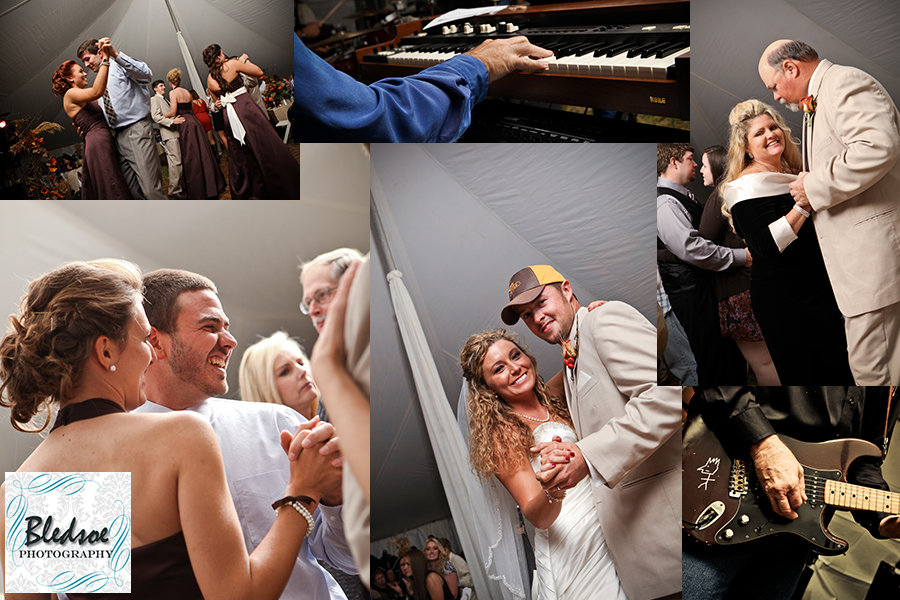 Full dancefloor. Bledsoe Photography.  Springfield, TN wedding photography