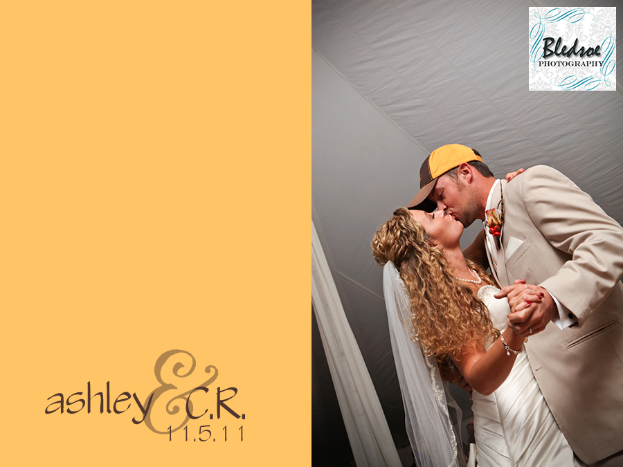 Ashley Pearson and CR Boyd wedding. Bledsoe Photography.  Springfield, TN wedding photography