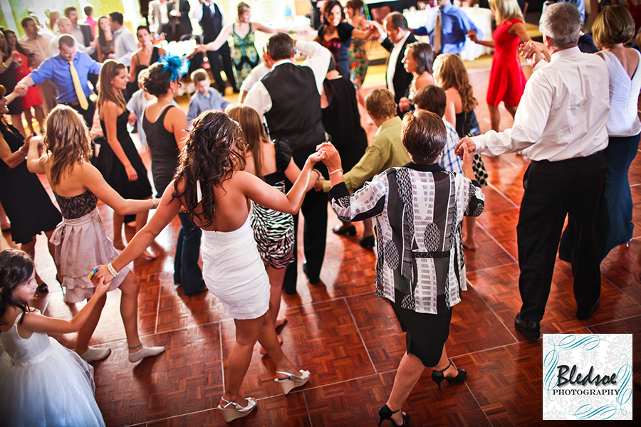Greek dancing at Bashakes wedding reception at Loews Vanderbilt Hotel, Nashville. ©Bledsoe Photography