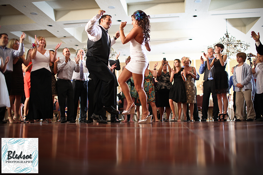 Greek dancing at Bashakes wedding reception at Loews Vanderbilt Hotel, Nashville. ©Bledsoe Photography