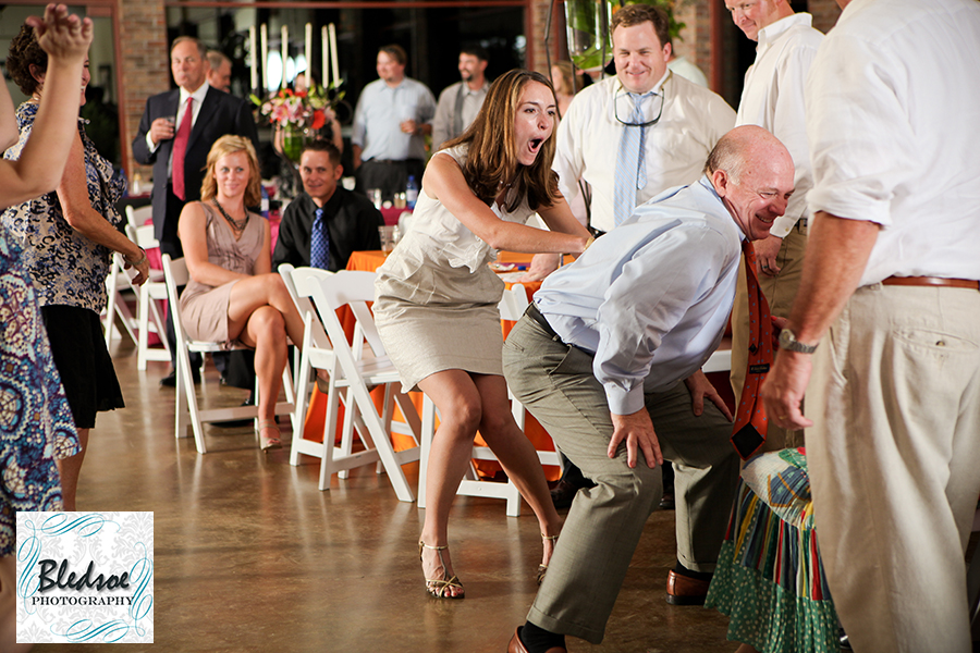 Guests dancing at reception at Pavilion at Hunter Valley Farm, Knoxville wedding photographer