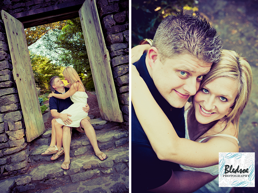 engagement knoxville botanical gardens - wedding photographer ©2012 Bledsoe Photography