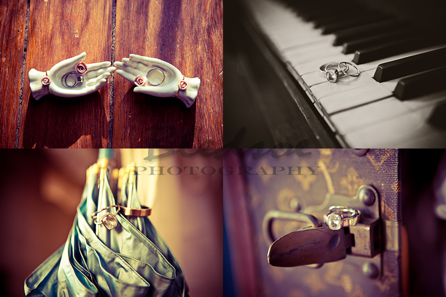 Vintage blue wedding ring at Glenmore Mansion wedding. Knoxville Wedding Photographer. © Bledsoe Photography