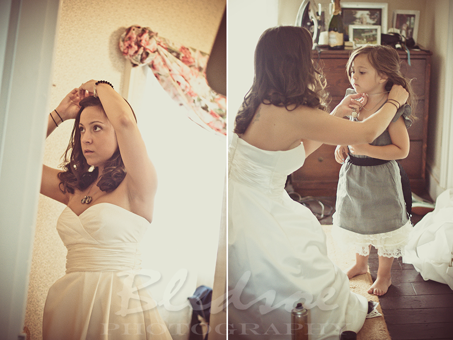 Bride preparing for wedding at Glenmore Mansion wedding. Knoxville Wedding Photographer. © Bledsoe Photography