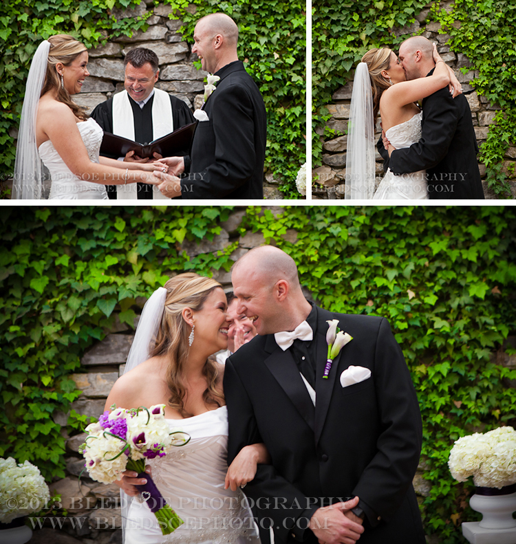 the kiss, knoxville botanical gardens wedding in greenhouse, knoxville wedding photographer, ©Bledsoe Photography