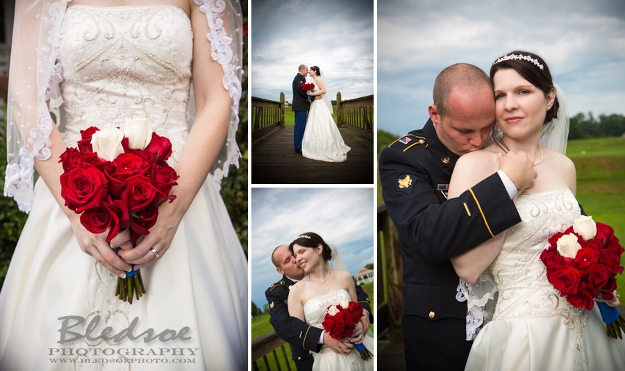 Bride and groom at Twin Cedar Farm, knoxville farm wedding, bledsoe photography
