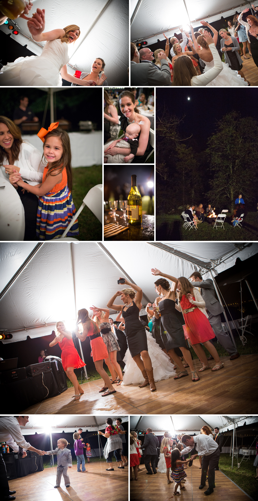dancing at tent reception, bledsoe photography, sevierville wedding, 