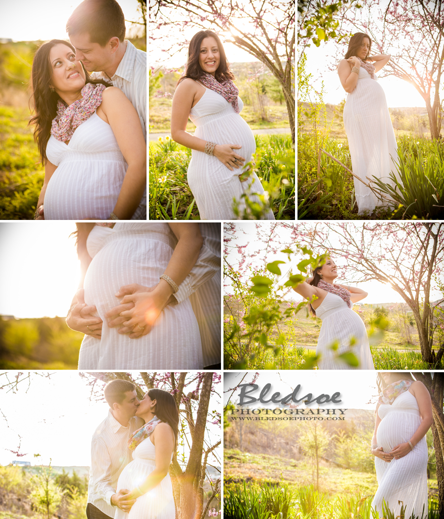 Carolina's Spring Maternity Belly Session - Knoxville Maternity