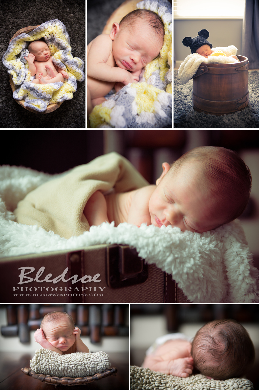 Knoxville newborn baby photographer 