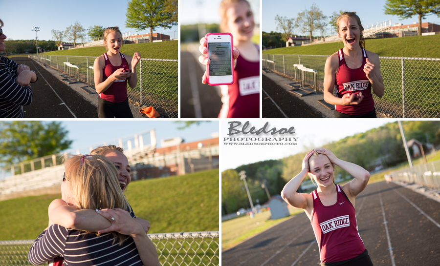 track hurdles senior portraits photo in Oak Ridge Knoxville, TN by Bledsoe Photography