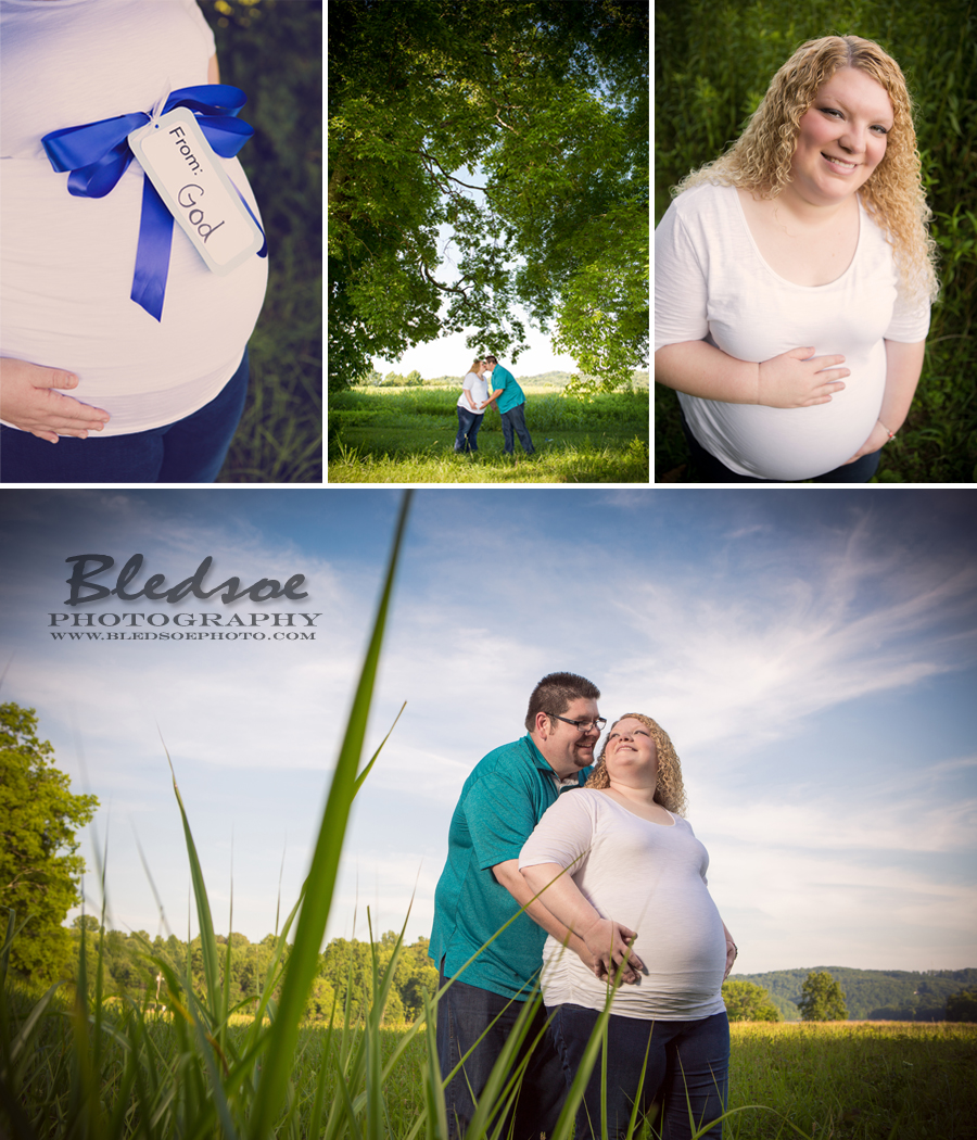 knoxville maternity photographer gift from God ©Bledsoe Photography