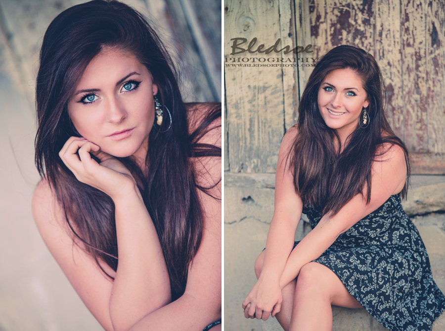 2015 senior portrait picture session in knoxville downtown old city tracks bearden high bledsoe photography macy sharp
