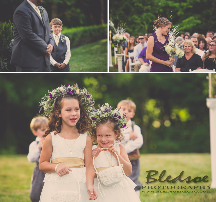 backyard wedding on the lake, purple, gray, gold, lavender, knoxville tn wedding photographer photography