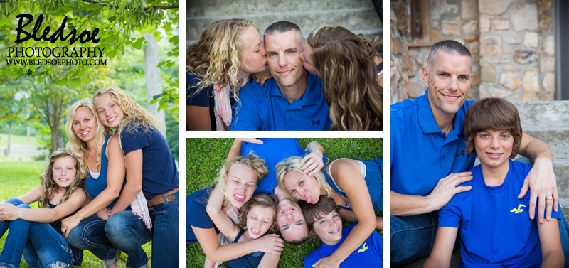 Family teens lifestyle photo session at Camp Carson in Newport, TN. ©2014 Bledsoe Photography