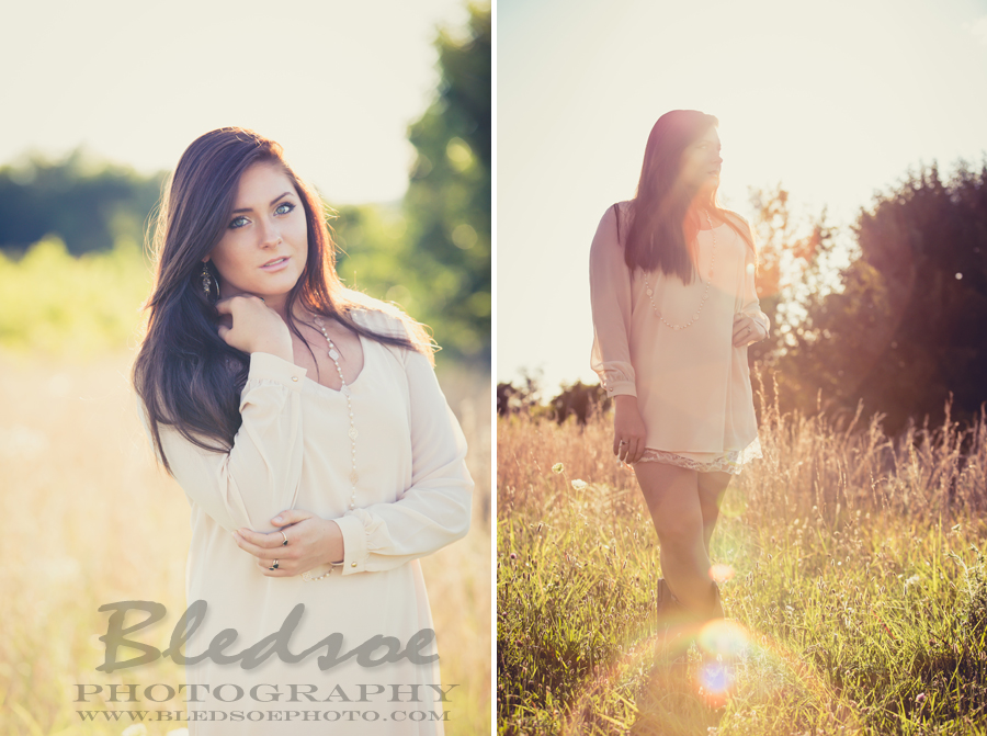 2015 senior portrait picture session in knoxville field cowboy boots bearden high bledsoe photography macy sharp