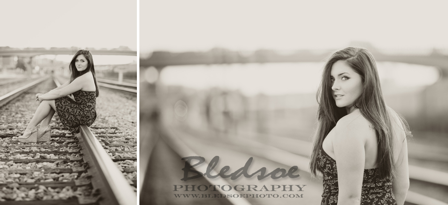 2015 senior portrait picture session in knoxville downtown railroad tracks bearden high bledsoe photography macy sharp