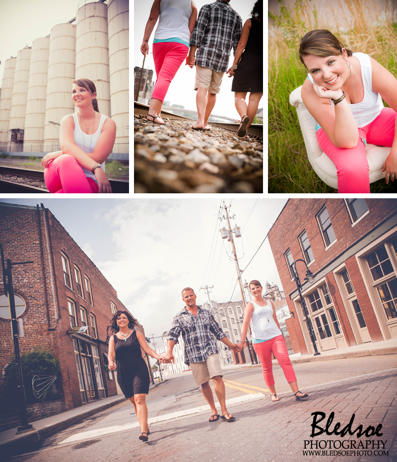 Knoxville family lifestyle photo portrait session in Old City, downtown ©2014 Bledsoe Photography