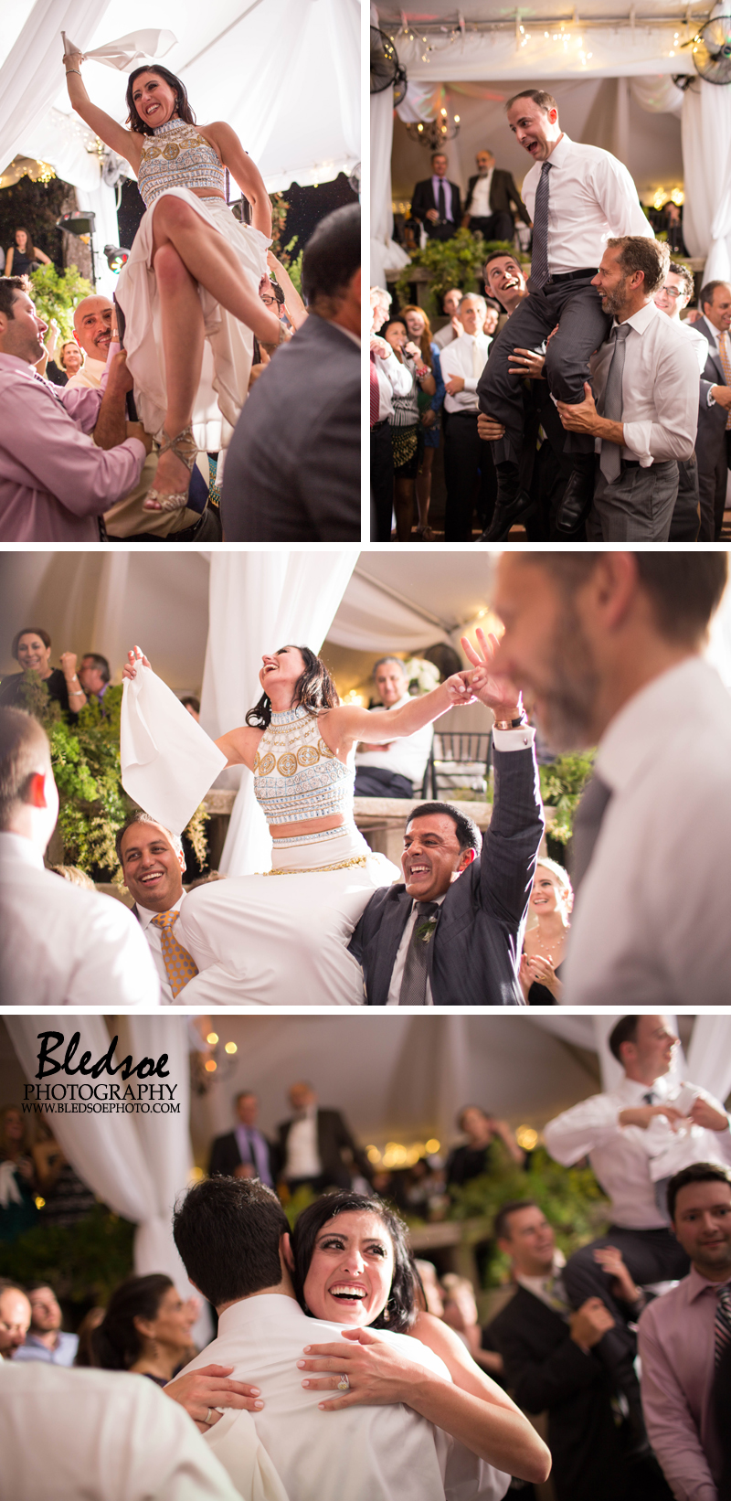 greek wedding knoxville photographer crescent bend bledsoe photography grey cream blush glam reception greek dancing