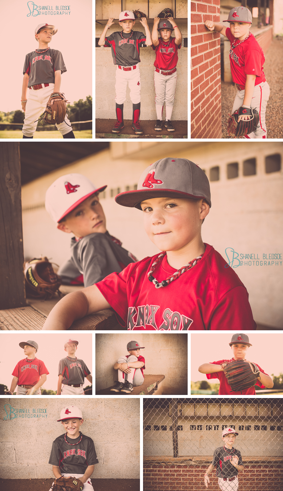 Knox Sox baseball photos, little league baseball photos, baseball theme photo session, 