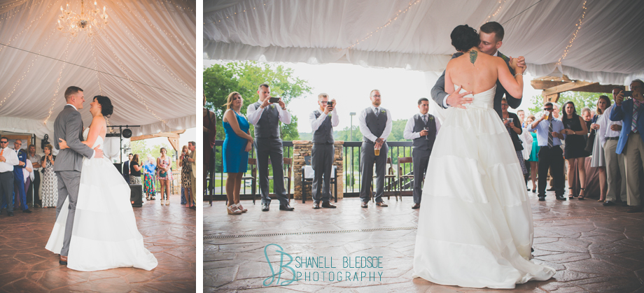 reception, wedding, grande vista bay, rockwood, tennessee, shanell bledsoe photography, clubhouse, first dance