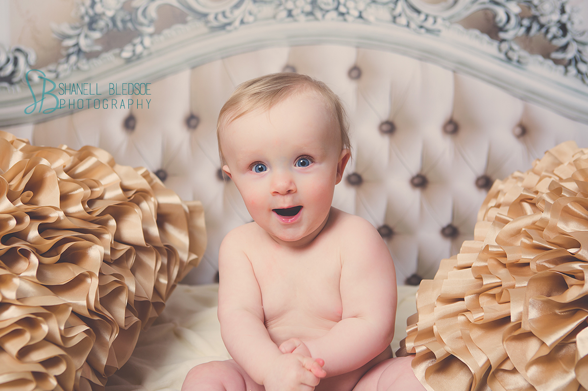 9 month old baby photos, baby rolls, knoxville, studio, photography, baby, shanell bledsoe photography