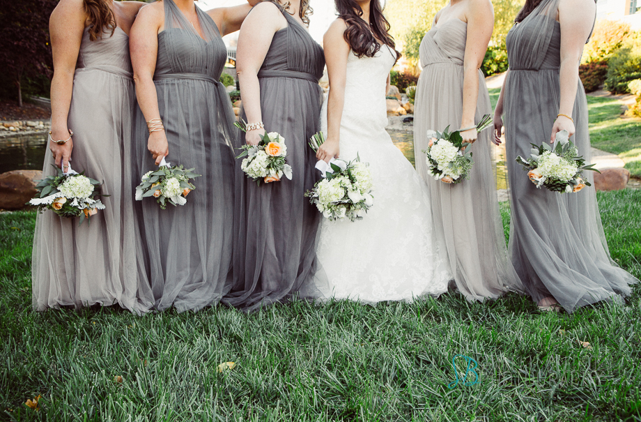 Knoxville wedding, bridesmaids, worlds fair park, sunsphere, shanell bledsoe photography, gray, jenny yoo