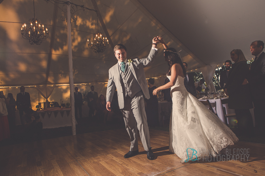 Knoxville wedding reception, mabry-hazen house, shanell bledsoe photography, first dance