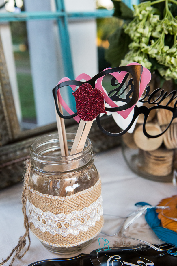 Knoxville wedding reception, mabry-hazen house, shanell bledsoe photography, photo booth in gazebo