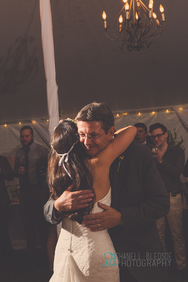 Knoxville wedding reception, mabry-hazen house, shanell bledsoe photography, father daughter dance