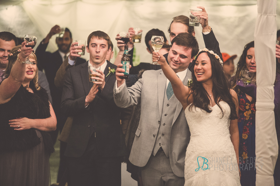Knoxville wedding reception, mabry-hazen house, shanell bledsoe photography, toasts
