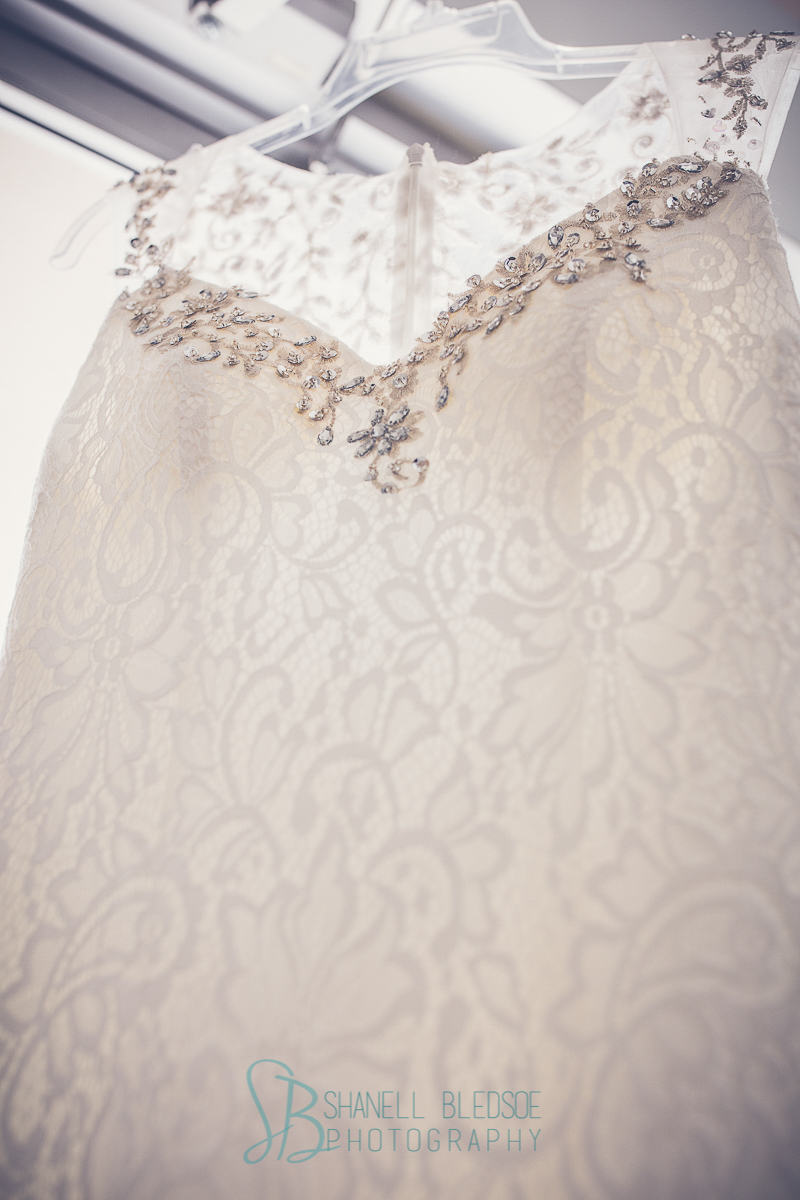 Alfred Angelo lace wedding dress