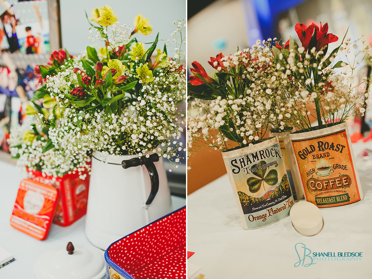 vintage-coffee-can-centerpiece-flowers-wedding