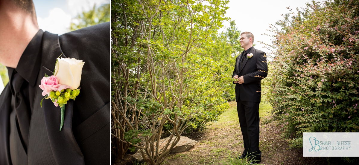 Groom portrait at The Stables in LaFollette, TN