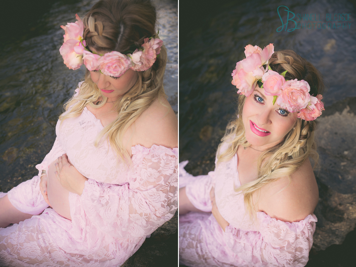 Maternity photos in Little River, Knoxville maternity photography