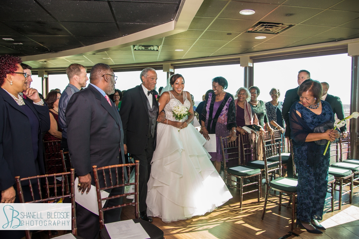 Wedding at Sunsphere in Knoxville, TN