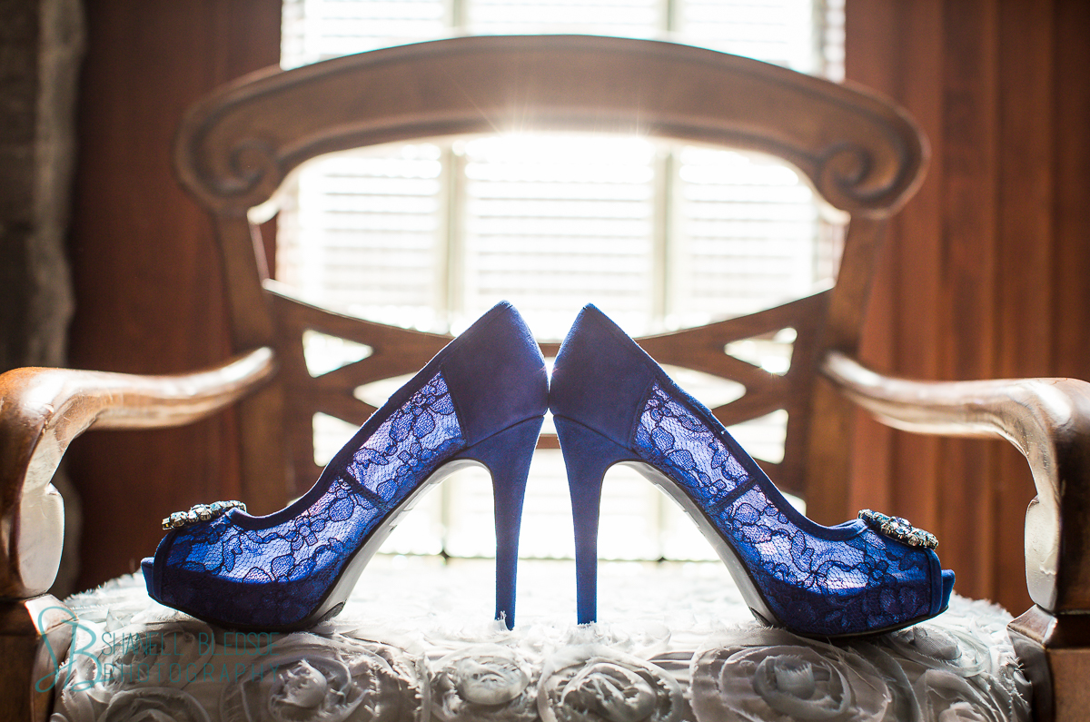 royal blue lace wedding shoes 