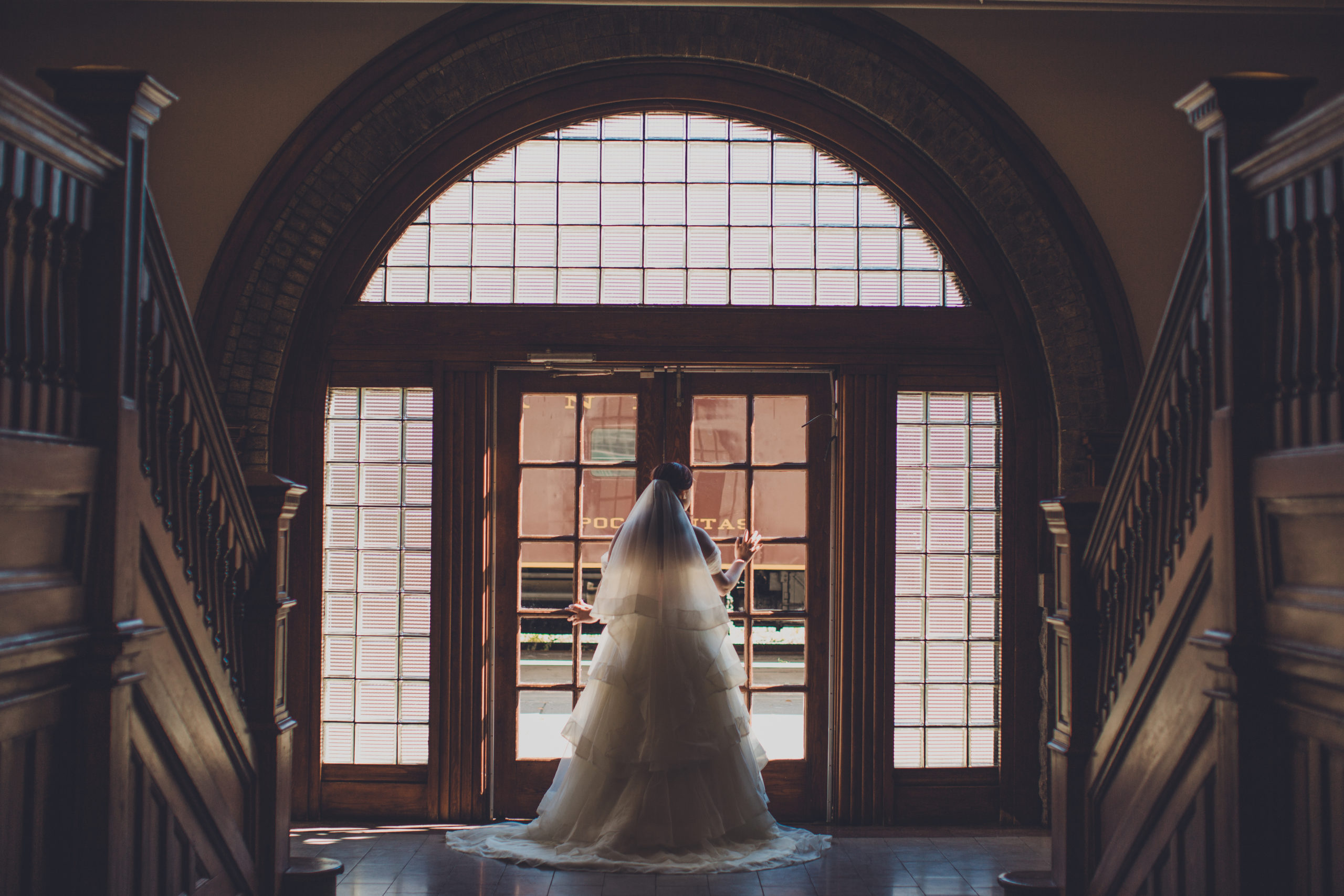 Knoxville southern railway station wedding