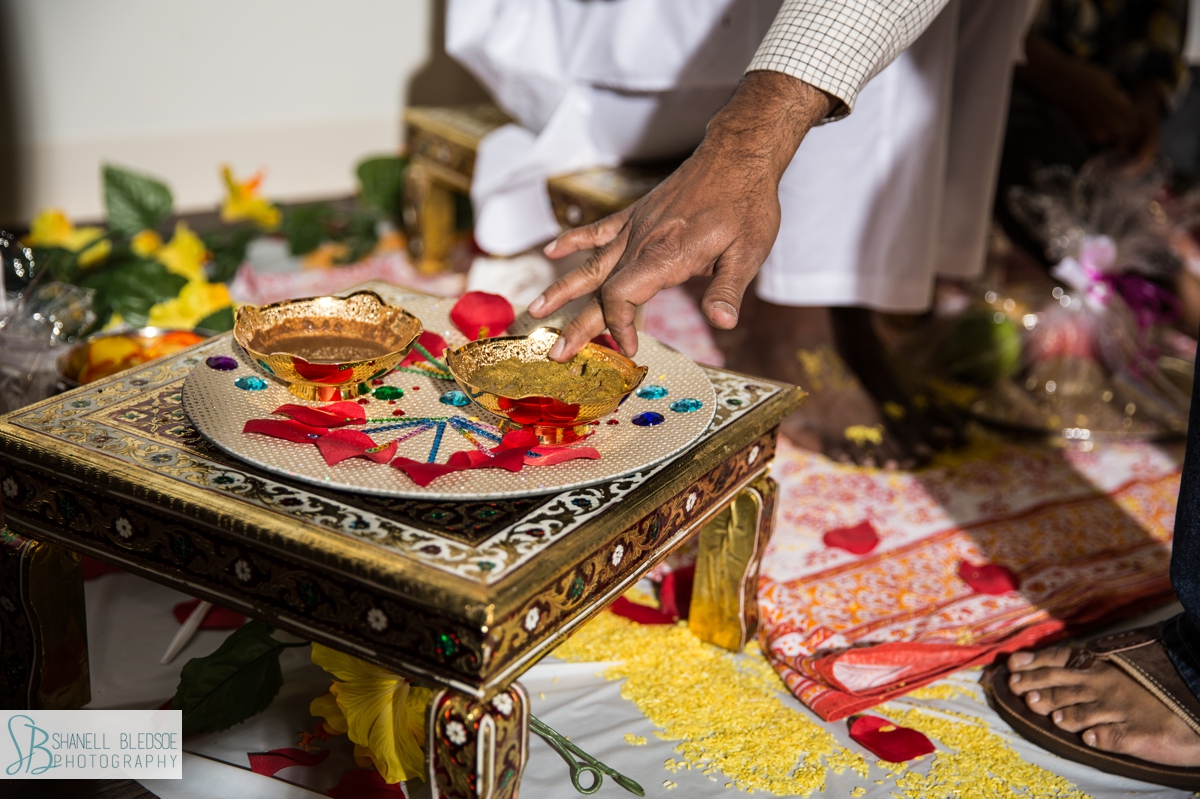 pithi turmeric paste at Haldi ceremony 