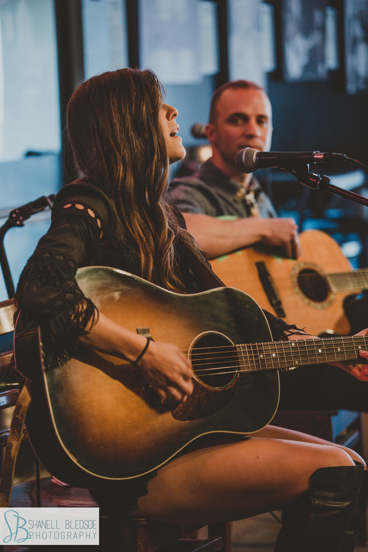 Emily Earle and Dean Fields at Bluebird Cafe