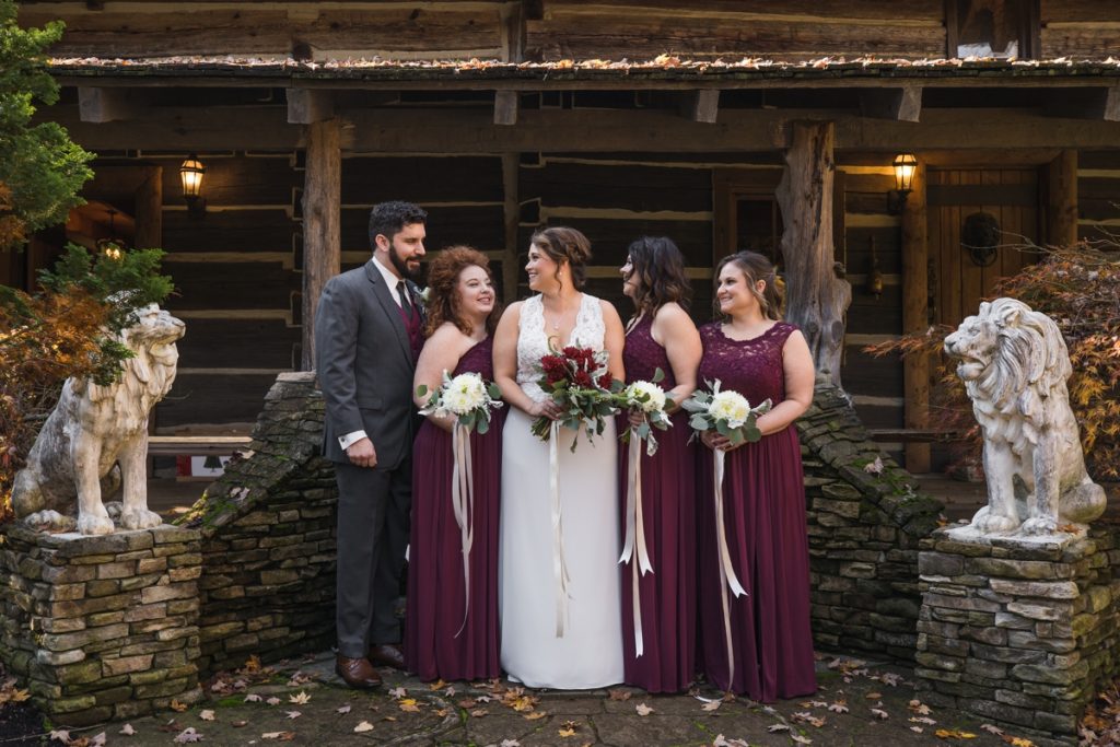 fall wedding photos at the stables at strawberry creek
