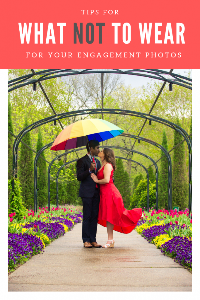 what not to wear for engagement photos in Knoxville