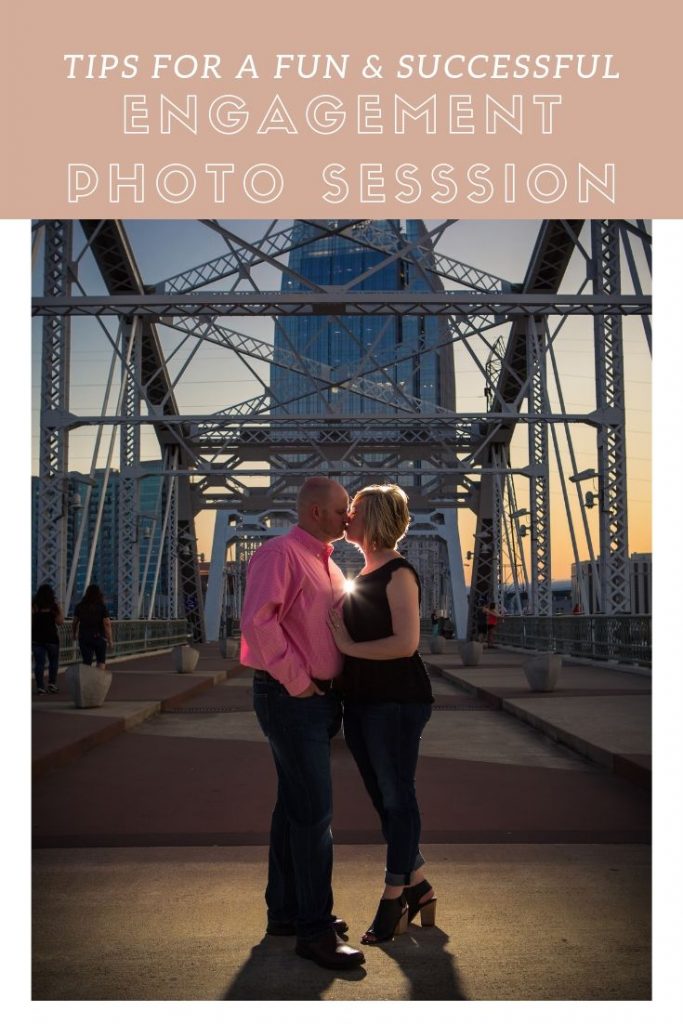 tips for a fun engagement photo session