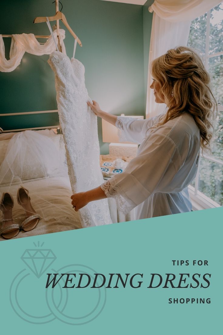 tips for wedding dress shopping