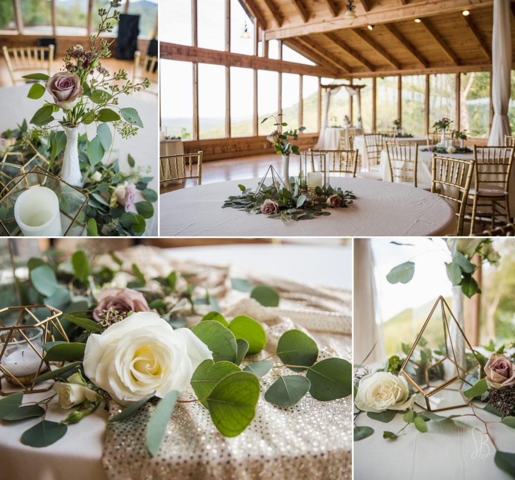 mauve and lavender wedding flowers decor