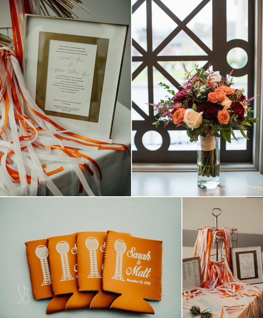 fall orange wedding inspiration