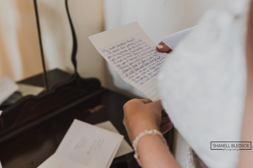 groom's letter to bride