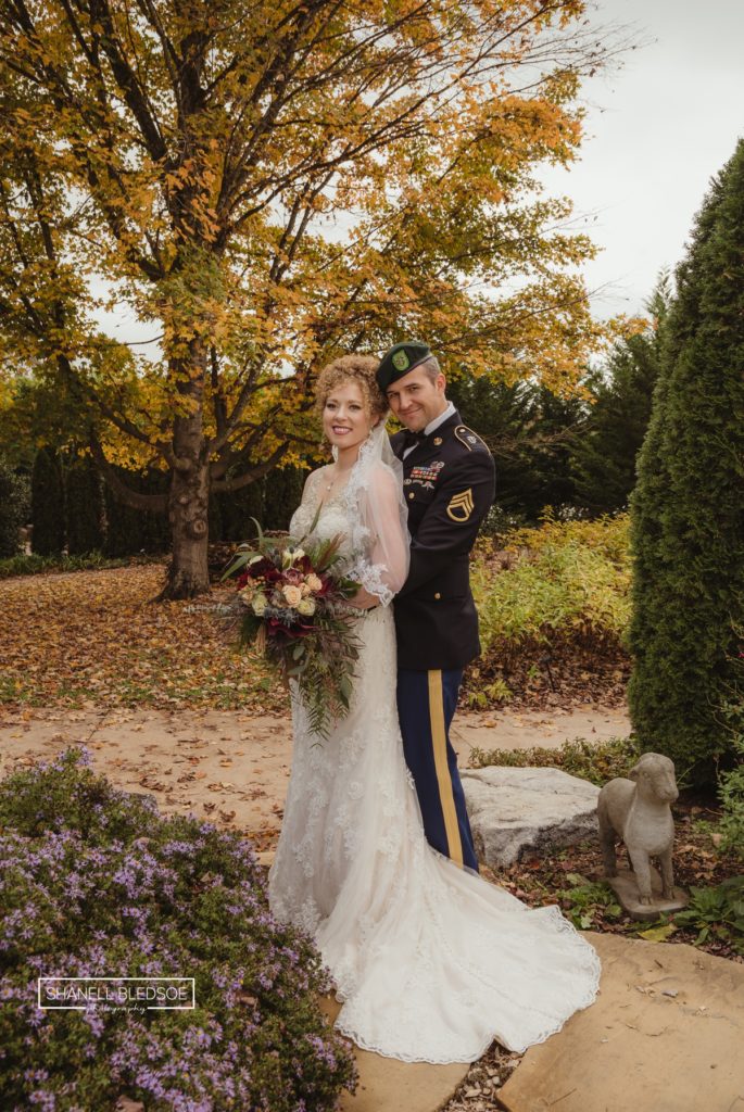 Knoxville Botanical Gardens wedding photographer