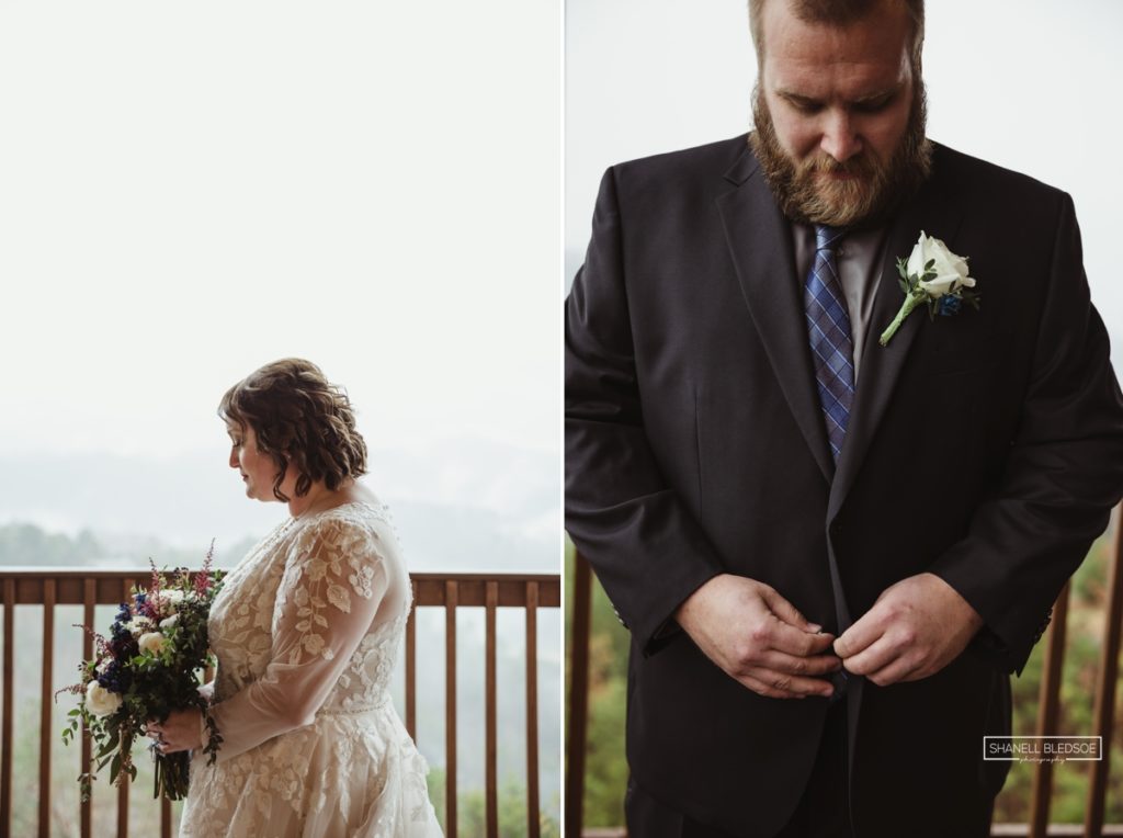 Smoky Mountains destination wedding photography