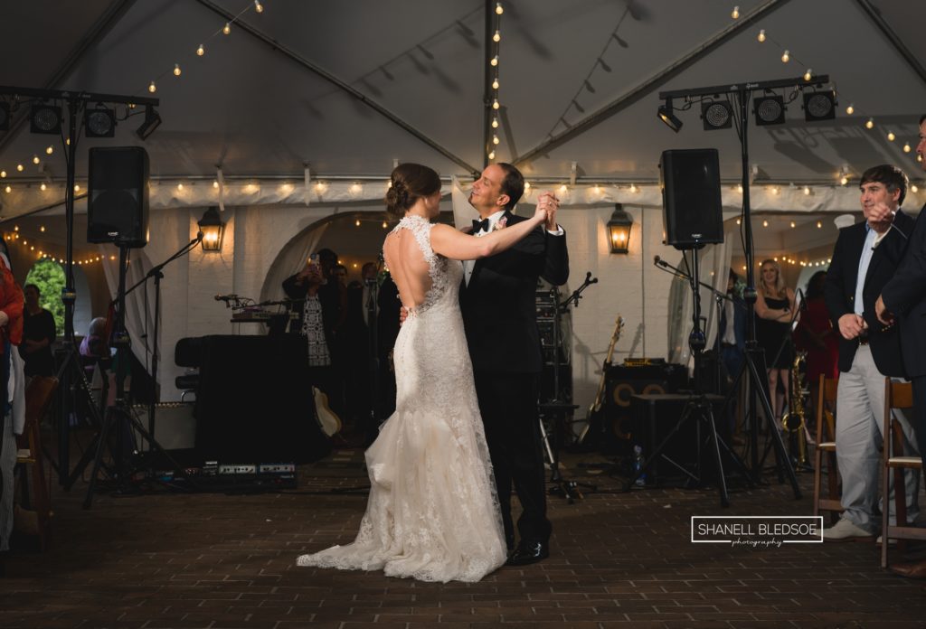 first dance at maple grove wedding